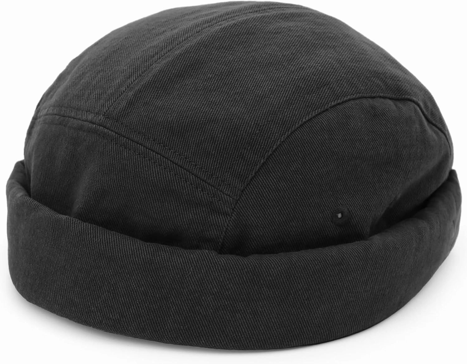 UNDERCONTROL Brimless Fisherman Trawler Beanie Washed Cotton Men Women Docker Hat Adjustable Low Profile Miki Watch Cap Korea
