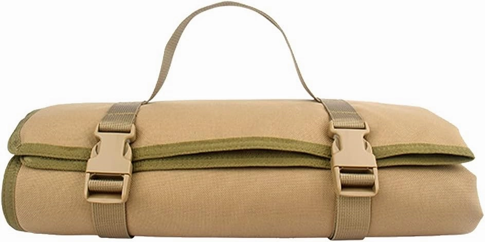 UNISTRENGH Outdoor Tactical Shooting Mat Padded Double-Sided Moisture-Proof Portable Placemat 1000D Waterproof Nylon Roll-Up Shooters Mat
