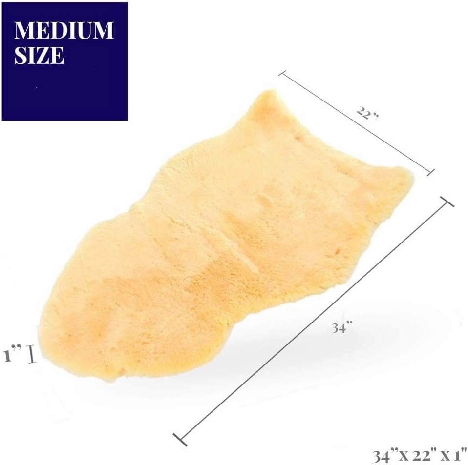 US Sheepskin Medical Sheepskin Pelt - Medium