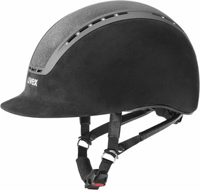 uvex suxxeed Glamour Horse Riding Helmet for Women & Men - Adjustable & Excellent Ventilated Helmet with Swarovski Elements