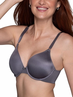 Vanity Fair Women's Full Coverage Beauty Back Smoothing Bra, 4-Way Stretch Fabric, Lightly Lined Cups up to DD