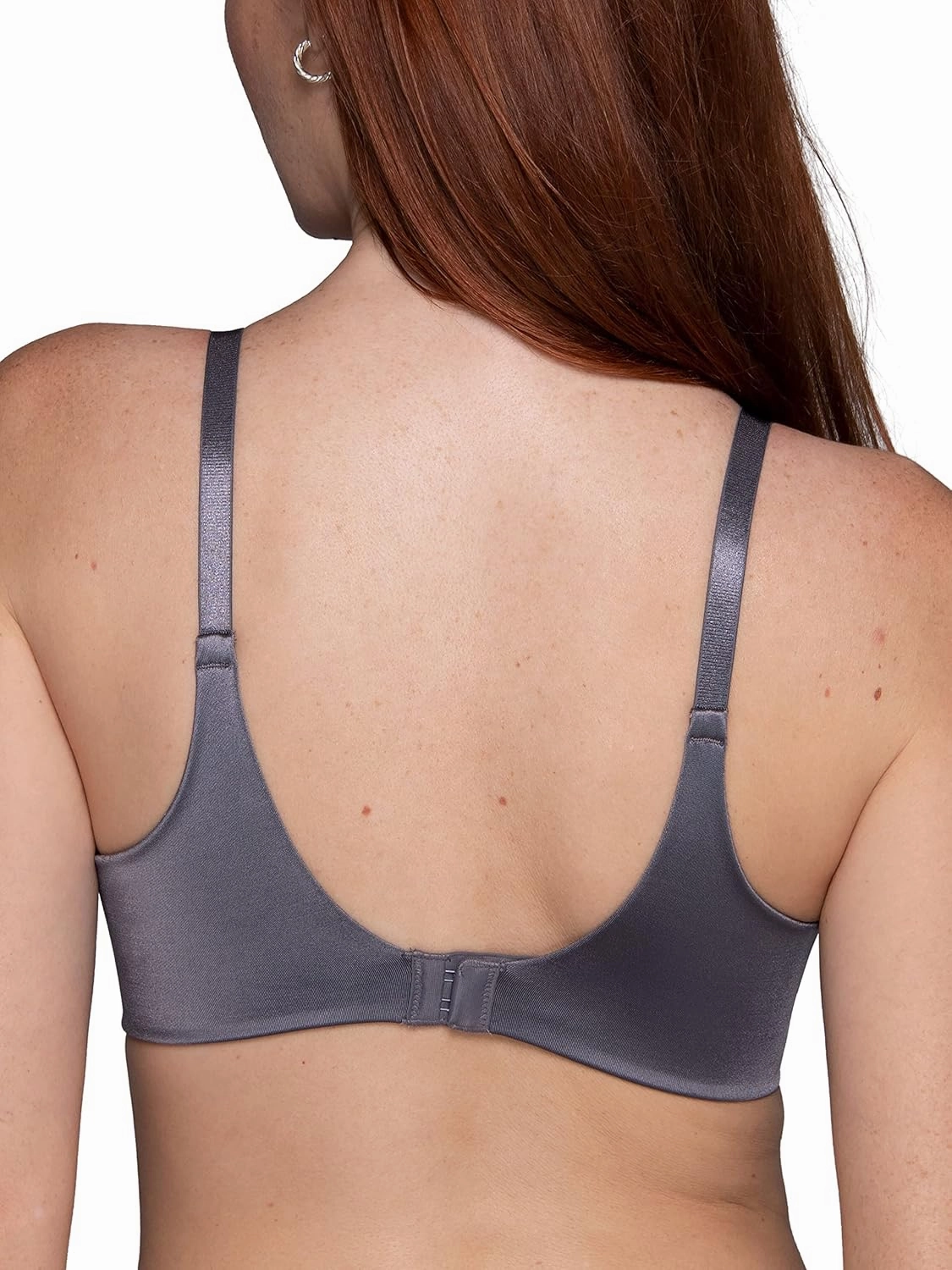 Vanity Fair Women's Full Coverage Beauty Back Smoothing Bra, 4-Way Stretch Fabric, Lightly Lined Cups up to DD