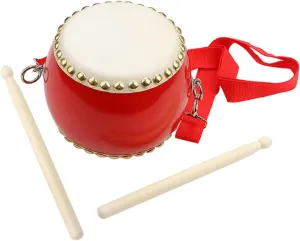 VANZACK 1 Set Hand Drum Percussion for Musical Performance Educational Fun Includes Drumsticks for Birthdays Parties Classroom Events and More