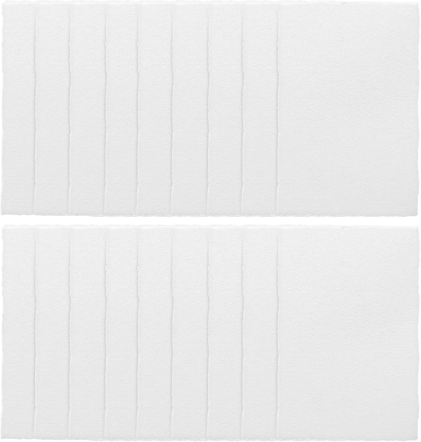 Veemoon 25sheets Cold Pressed Watercolor Paper Cards Natural Shade Thick Textured Sheets for Painting Drawing and Sketching Blank Rough Edge