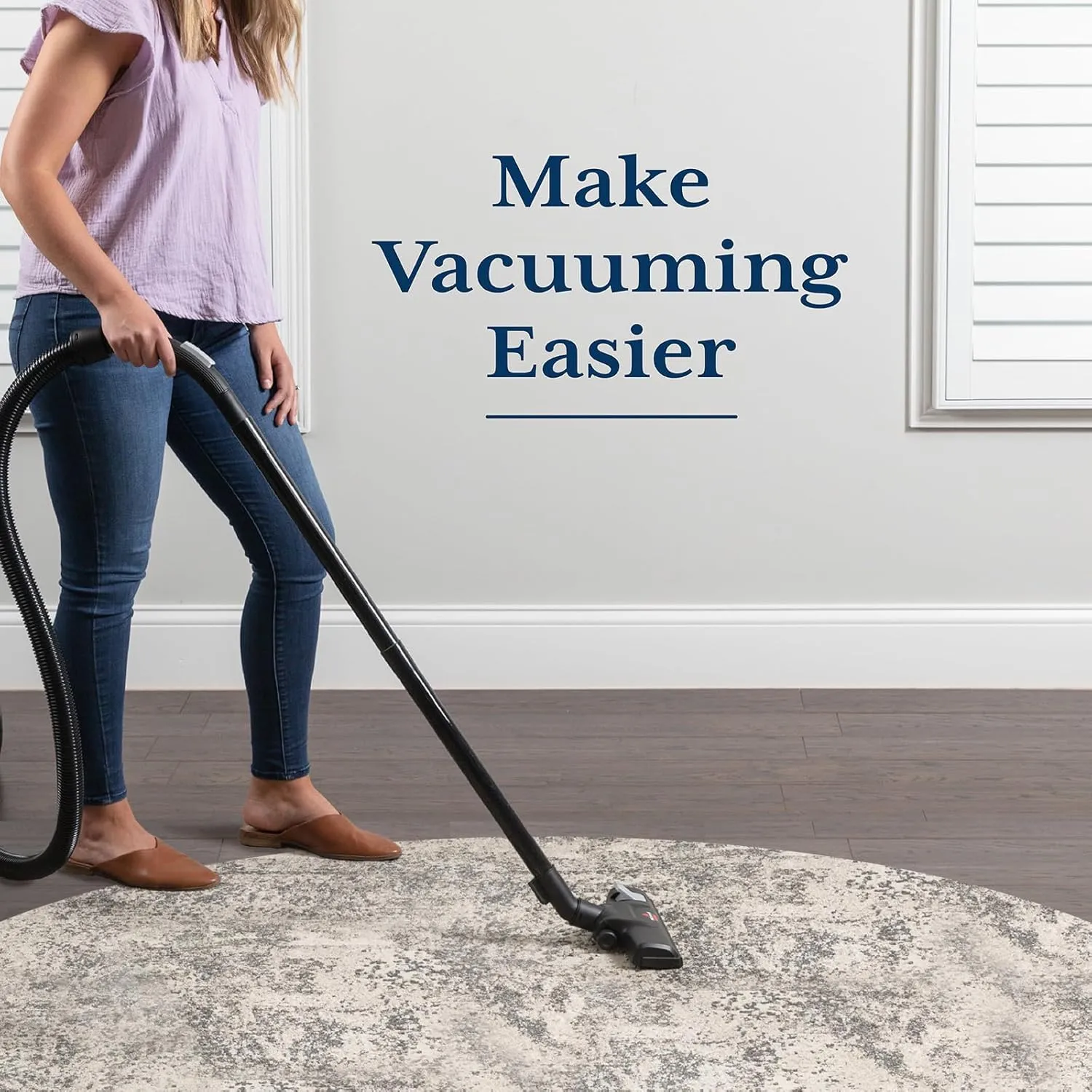 Veken 8 Ft Round Rug Pad Gripper for Hardwood Floors, Non Slip Circle Rug Pads for Area Rugs, Thick Rug Grippers for Tile Floors, Under Carpet Anti Skid Mat, Keep Your Rugs Safe and in Place