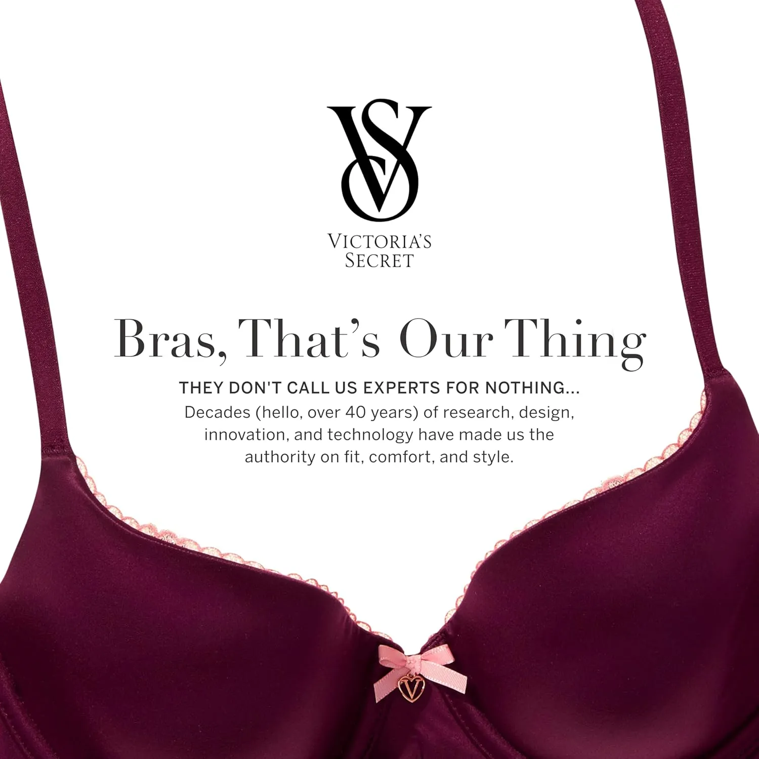 Victoria's Secret Women's Body by Victoria Full Coverage Lightly Lined T-Shirt Bra, Bras for Women (32B-40DDD)
