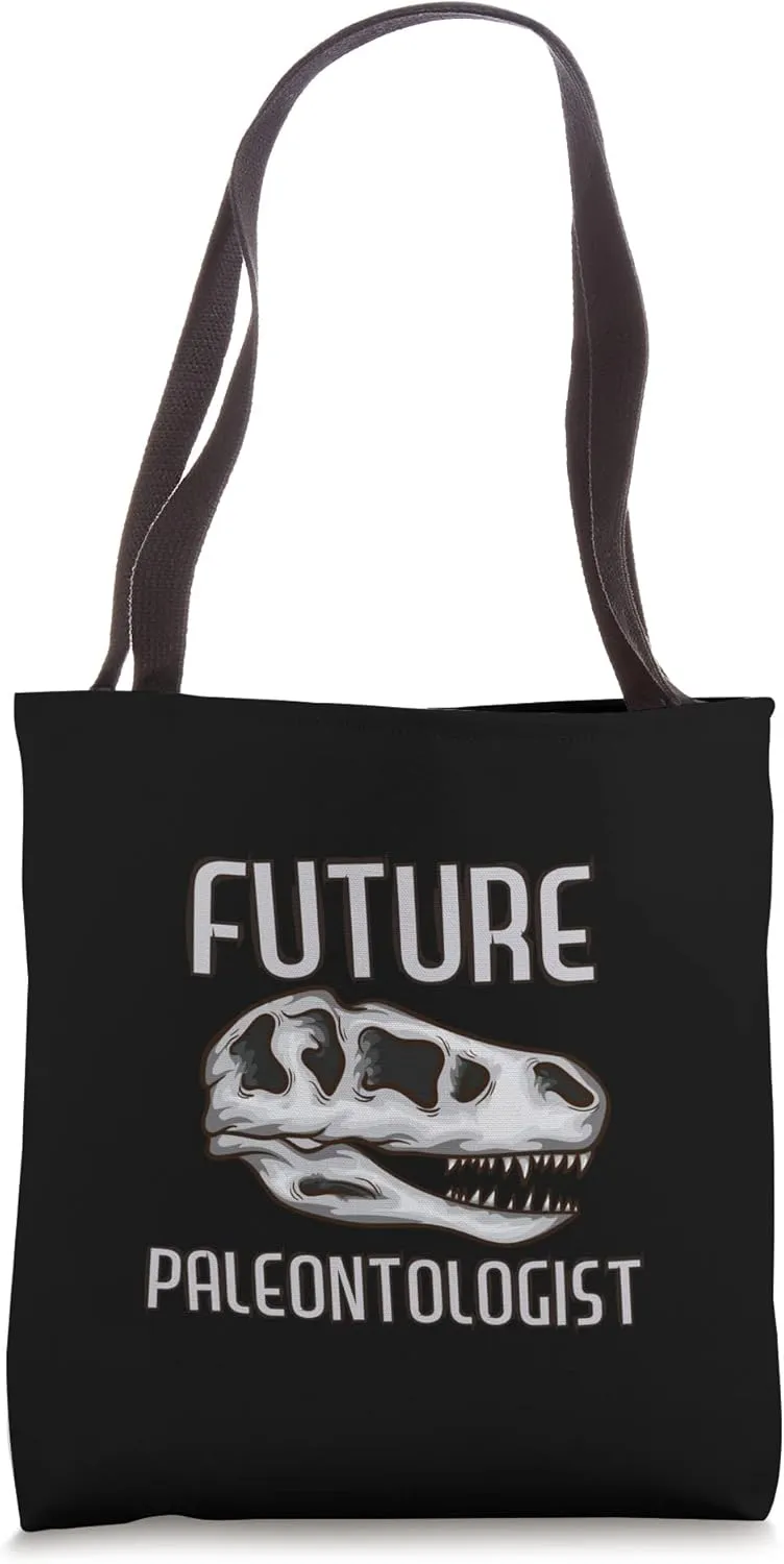 Vintage Future Paleontologist Retro Paleontology Dinosaurs Tote Bag