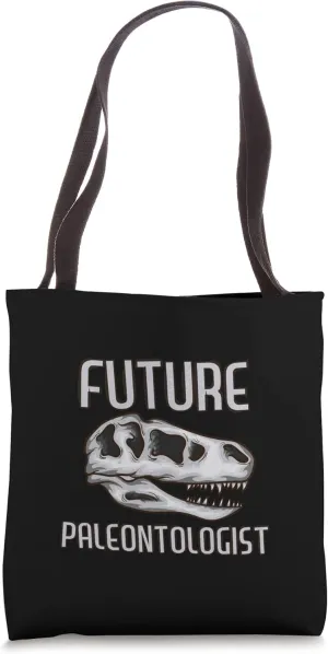 Vintage Future Paleontologist Retro Paleontology Dinosaurs Tote Bag