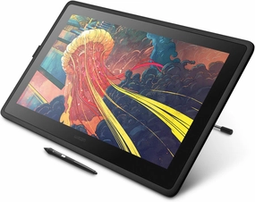 Wacom Cintiq 22 Drawing Tablet with Full HD 21.5-Inch Display Screen, 8192 Pressure Sensitive Pro Pen 2 Tilt Recognition, Compatible with Mac OS Windows & Cintiq Adjustable Stand