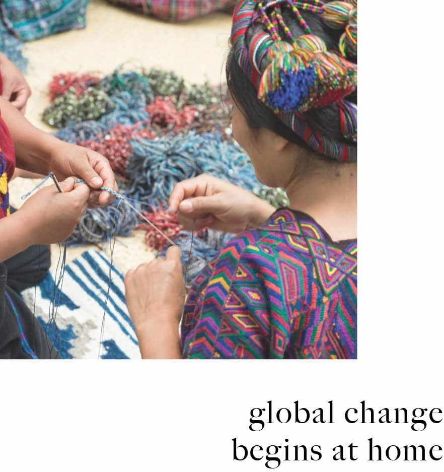 Wakami Earth Charm Bracelet | Women's Jewelry | bracelets for women & men | Trendy Beaded Bracelet Stack | Waterproof | Fair Trade | Braided