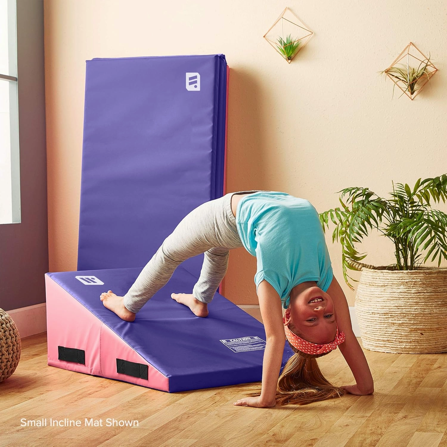 We Sell Mats Gymnastics Incline Mat, Cheese Wedge Skill Shape, Tumbling Mat for Gymnastics Training, Cheerleading and Obstacle Courses