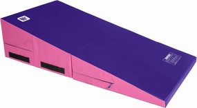 We Sell Mats Gymnastics Incline Mat, Cheese Wedge Skill Shape, Tumbling Mat for Gymnastics Training, Cheerleading and Obstacle Courses