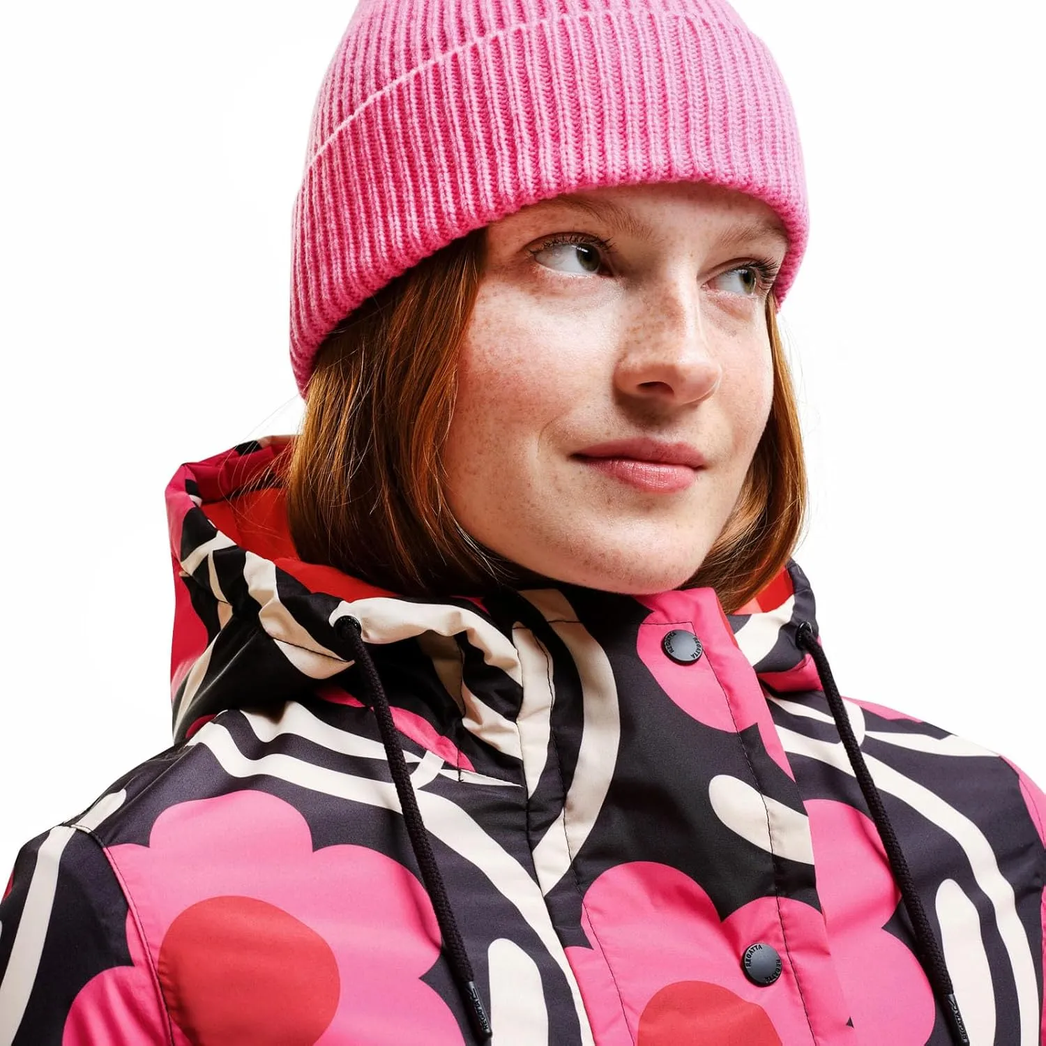 Womens Orla Kiely Waterproof Retro Floral Rain Mac Coat Jacket