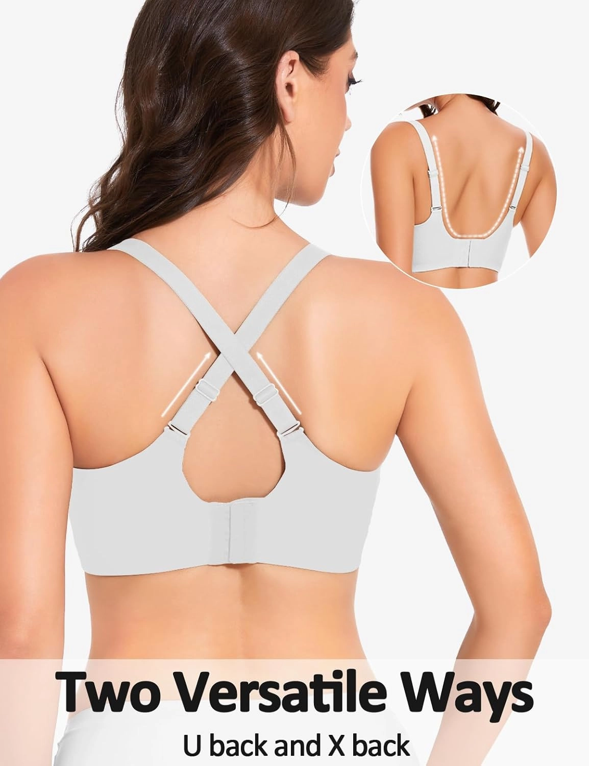 Womens Comfortable Wireless T Shirt Bra No Underwire Seamless Full Coverage Bralettes Push Up Supportive Bras for Women