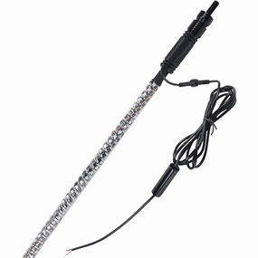 WRAPPED DREAM COLOR REMOTE CONTROL SPIRAL ANTENNA WHIP LIGHT RGB LED STRIP 4 FEET HEIGHT-100335