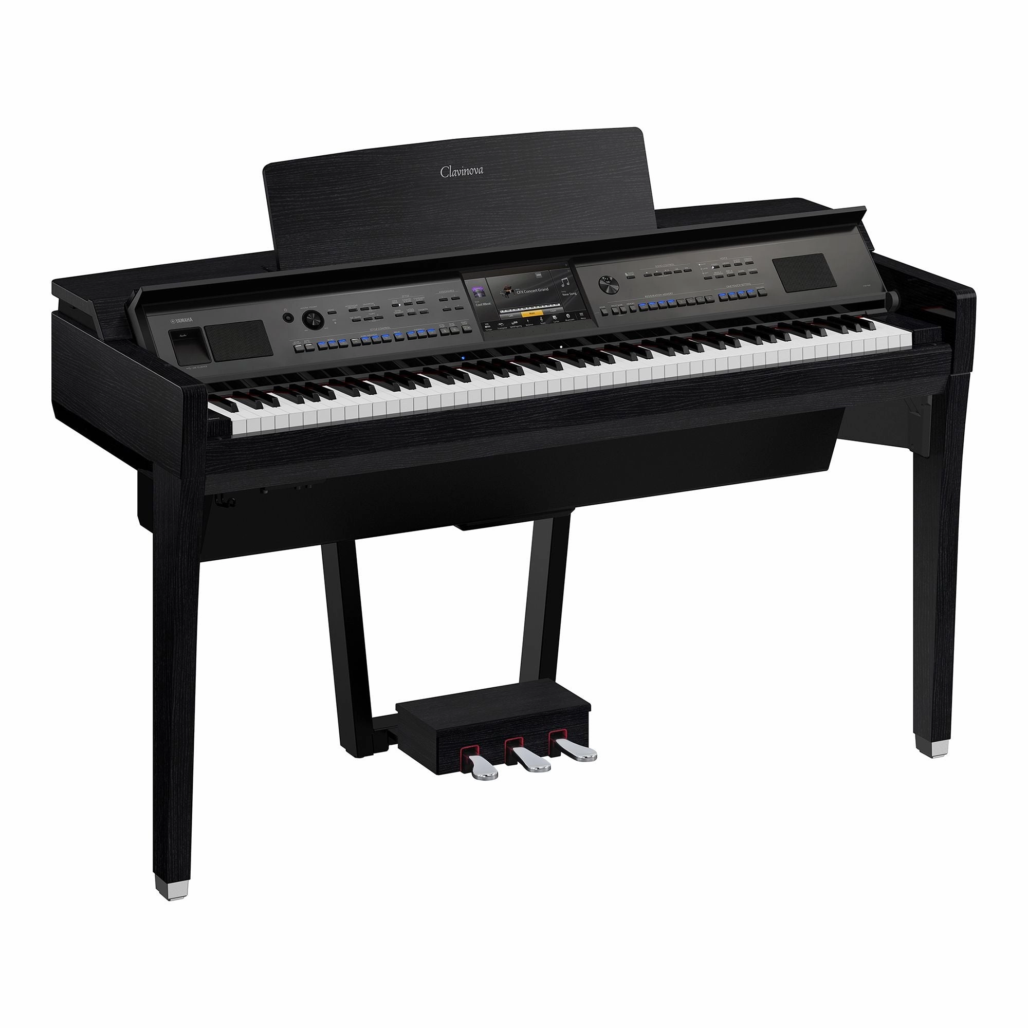 Yamaha CVP-909B Clavinova Digital Piano Black Walnut